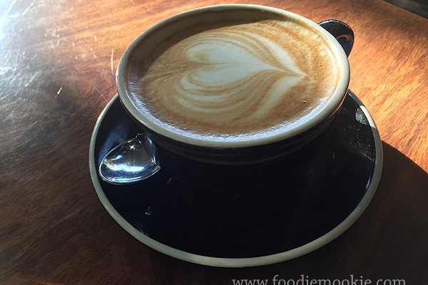 Photo of coffee at Harvest Cafe Newrybar - Foodie Mookie food writer